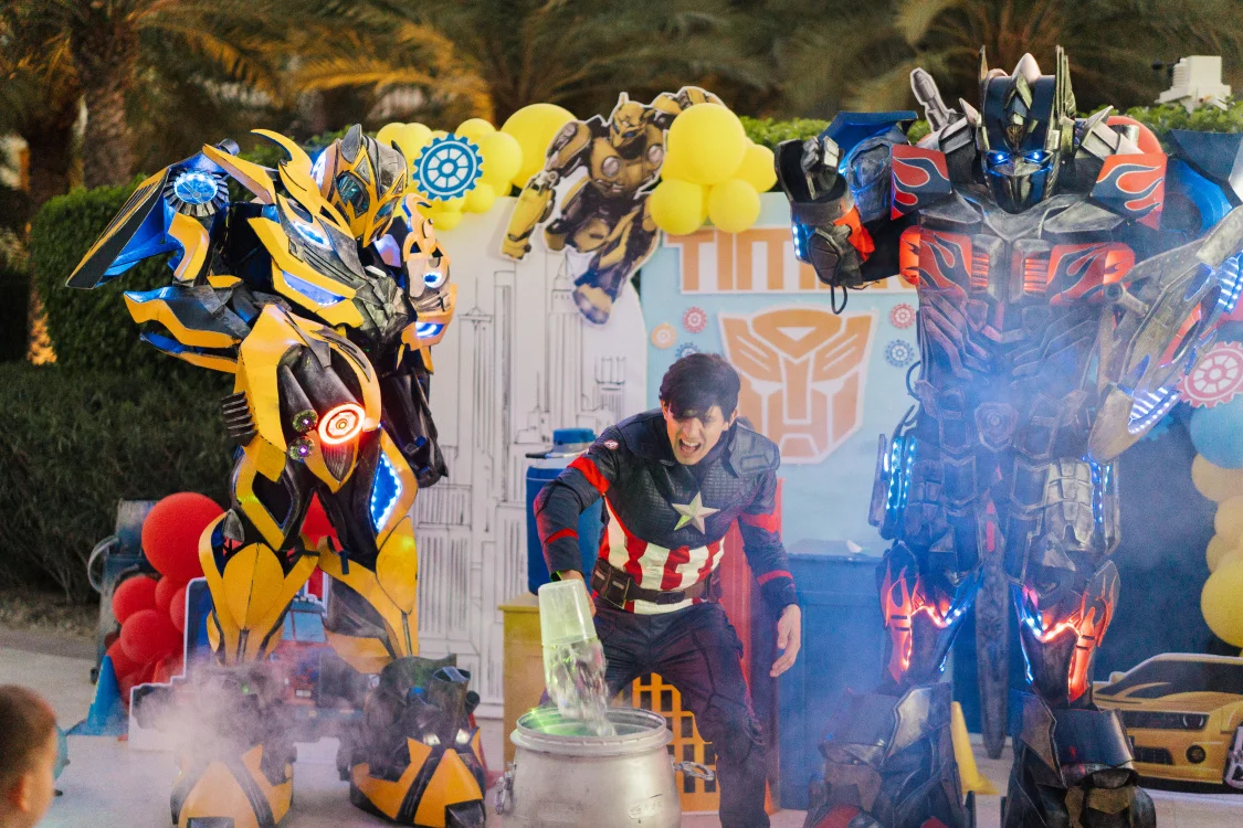 Superheroes and Robots